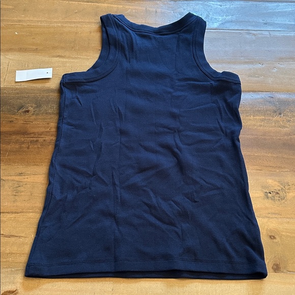LOFT Navy Tank Top - Picture 7 of 9